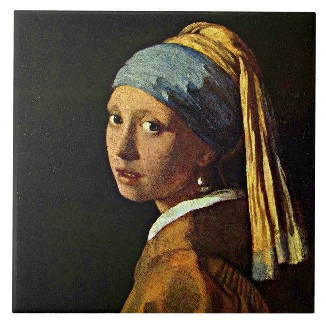 Vermeer: Menina com um Brinco de Pérola (2) (Frente)