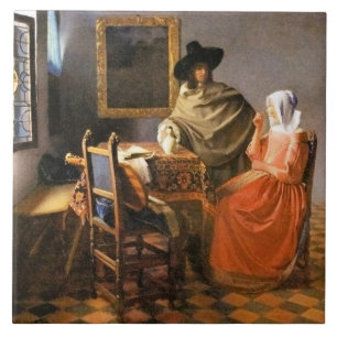 Vermeer - O Vidro do Vinho, famosa pintura