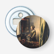 Vermeer - Rapariga lendo uma carta em uma janela a