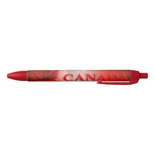 Vermelha Canadá Maple Leaf Caneta Canada Souvenir Caneta