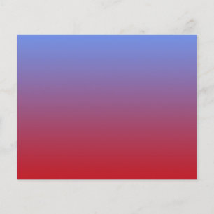 Vermelho a cores azuis, design simples.