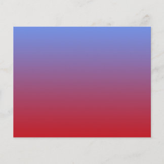 Vermelho a cores azuis, design simples.