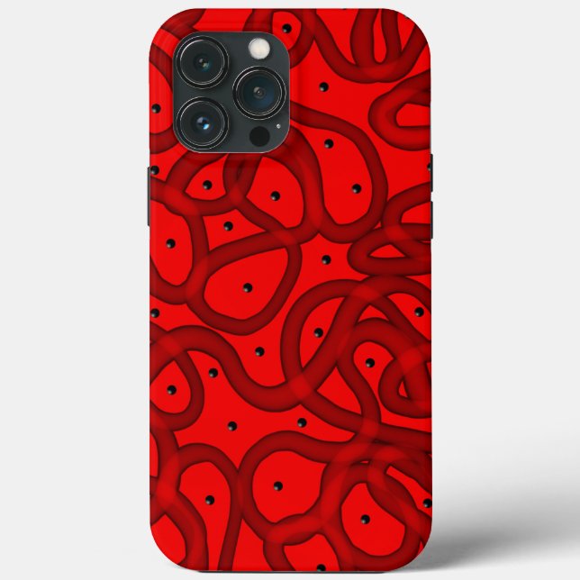 Vermelho abstraído (Verso)