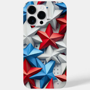 VERMELHO AZUL PATRIÓTICO EUA STARS