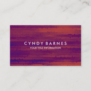 Vermelho Azul Roxo Cartão de visita