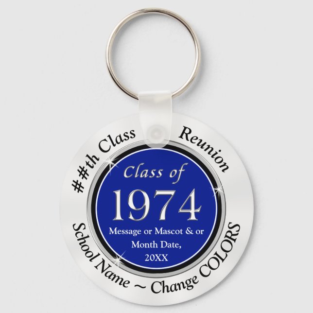 Vermelho, Branco e Preto, Classe de Chaveiros 1974 (Frente)