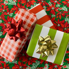 Vermelho Branco Verde Natal Listra e Xadrez conjun