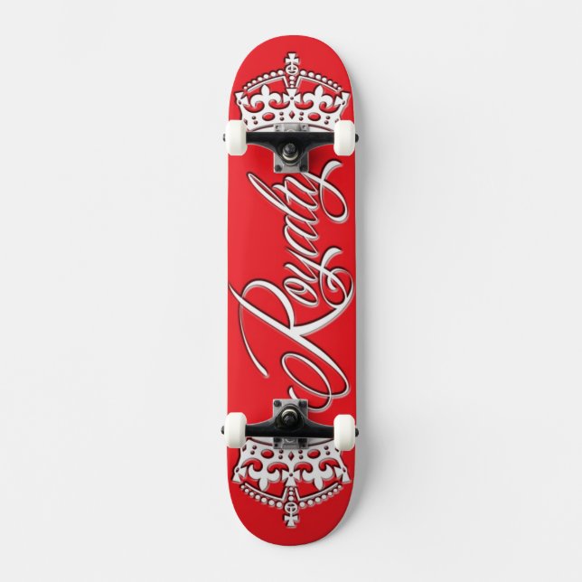 Vermelho da plataforma do skate dos direitos (Frente)