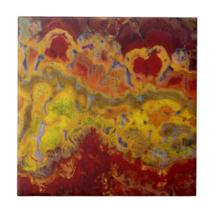 Vermelho e amarelo Crayloa Jasper