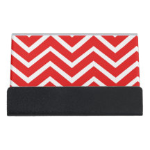 Vermelho e Branco Chevron