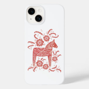 Vermelho e branco - Dala Horse sueco