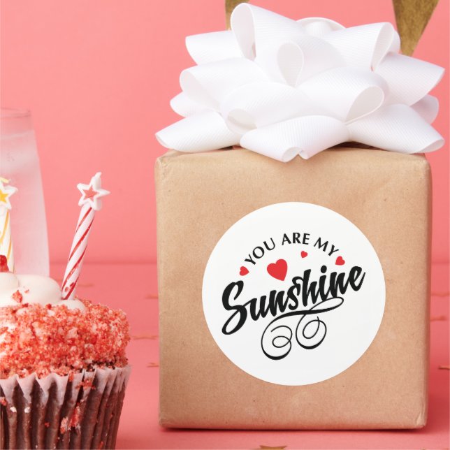 Vermelho e preto meu adesivo giro (Festa)