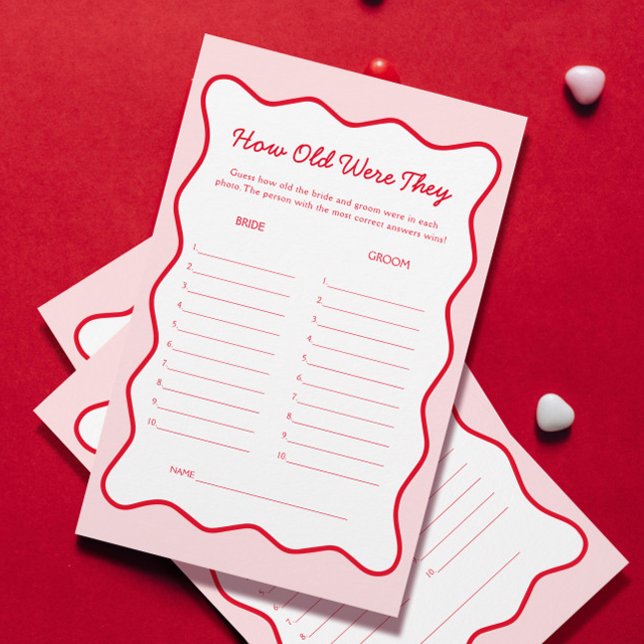 Vermelho e Rosa Quantos Anos Tinham O Jogo do Chá  (Criador carregado)