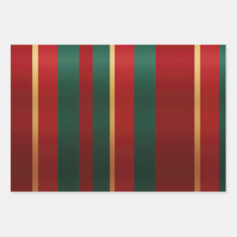 Vermelho Elegante, Dourado, e Luxúria Verde