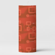 Vermelho Geométrico Abstrato Caprichoso