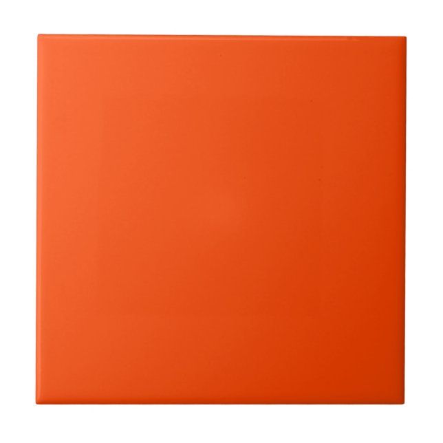 Vermelho Laranja Sólido (Frente)