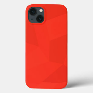 Vermelho, legal, moderno, simples arte geométrica