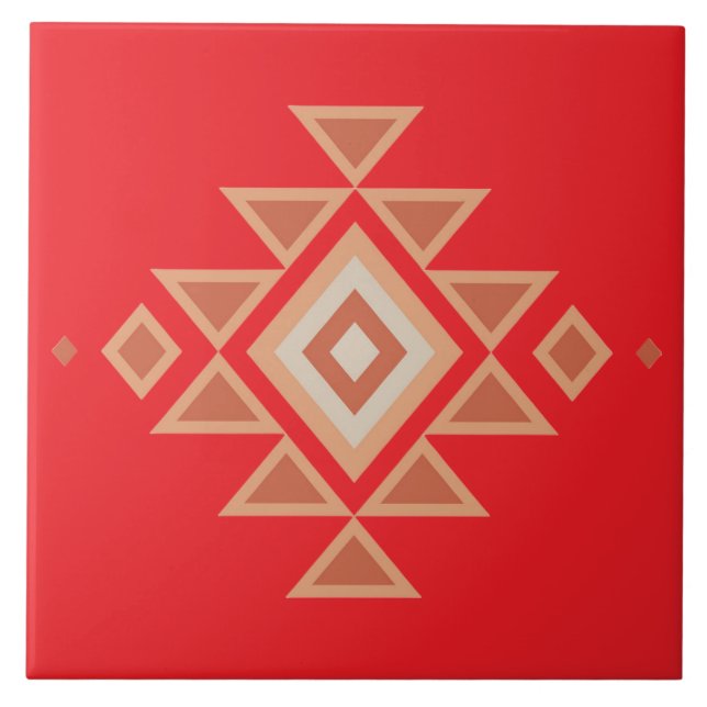 Vermelho Nativo do Sudoeste e Laranja do Deserto (Frente)