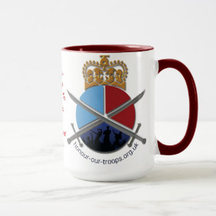 Vermelho QUENTE da caneca da campainha