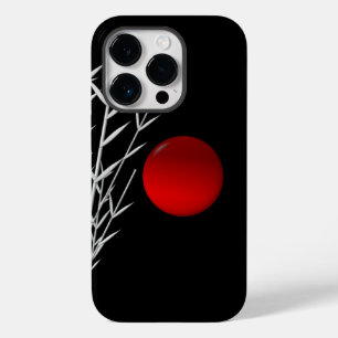 Vermelho-sol preto branco