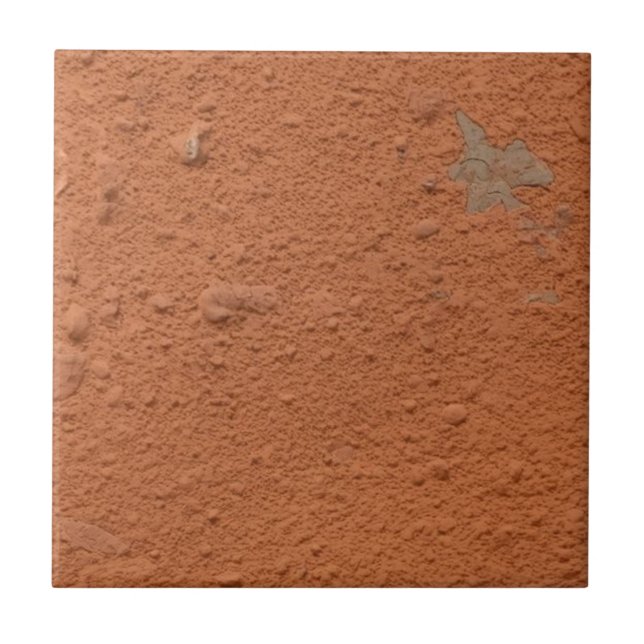 Vermelho terracota simples rústico  (Frente)