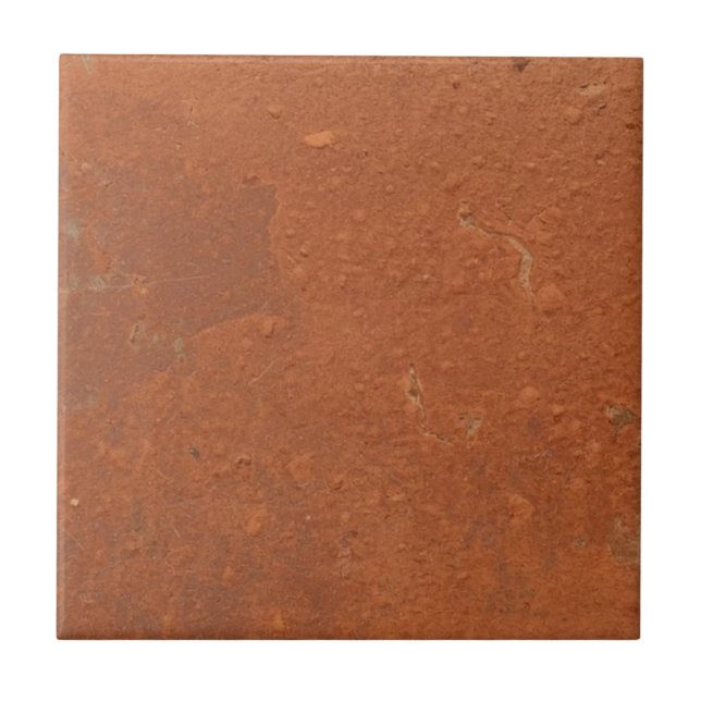Vermelho terracota simples rústico  (Frente)