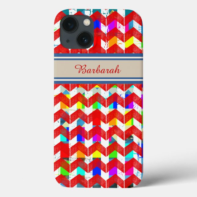 vermelho-viga modelada personalizada (Verso)