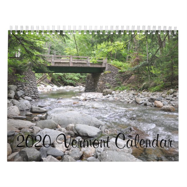 Vermont 2020 - Calendário (Capa)