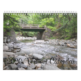 Vermont 2020 - Calendário