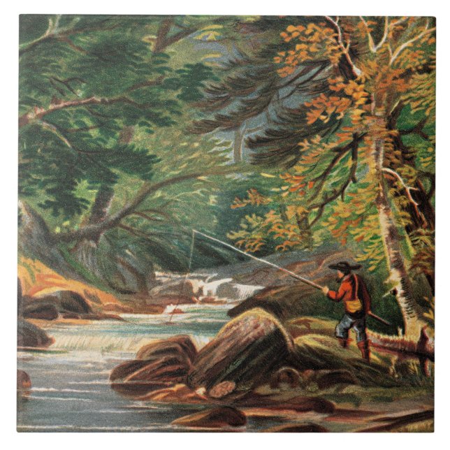Vermont Scenery, The Trout Stream, (Frente)