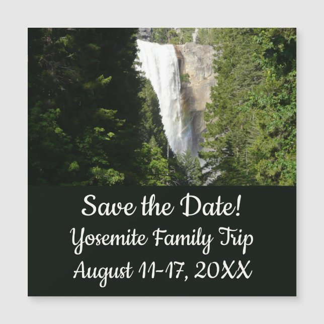 Vernal Cai II no Parque Nacional de Yosemite (Frente)