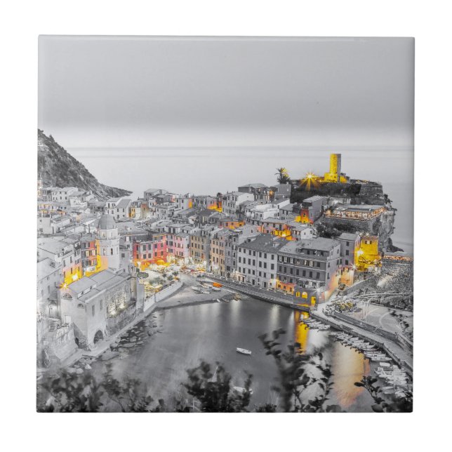 Vernazza Cinque Terre Liguria Itália Bônus de Arte (Frente)