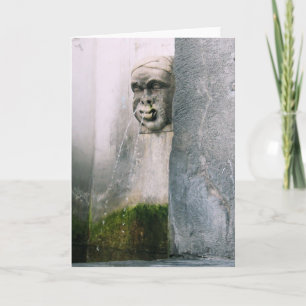 Verona Fountain - Cartão de saudação de Dentro Vaz