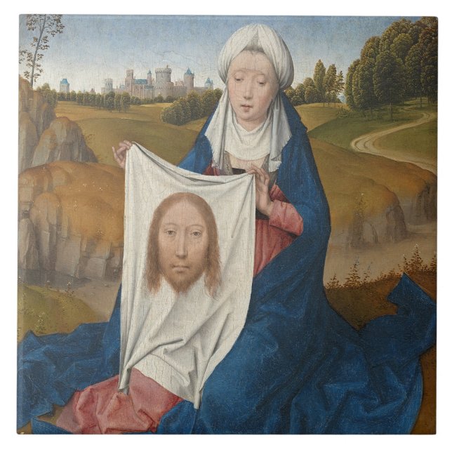 Veronica do St., c.1470-1475 (óleo no painel) (Frente)