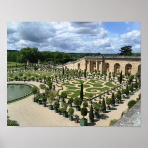 Versailles Gardens Orangerie França Palace Poster