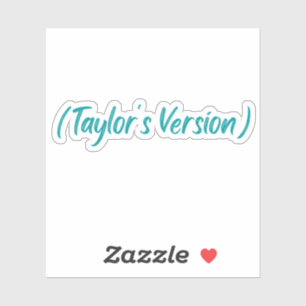 Versão de Taylor, adesivos vermelhos, fearless, fo