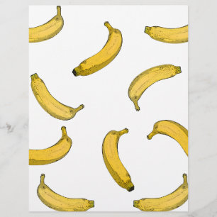 Versão do esboço do padrão da banana