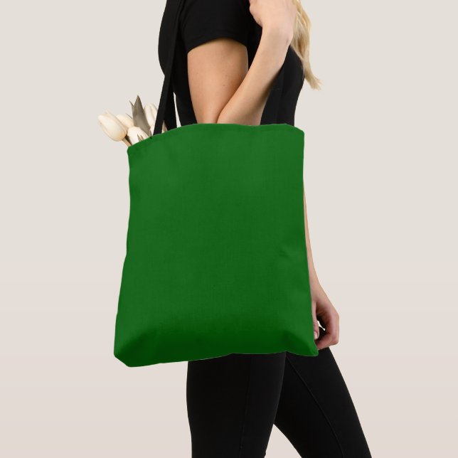 Versatile Emerald Green Tote Bag para Carro do Dia (Close Up)