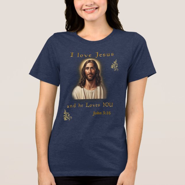 versículo bíblico João 3:16 (Frente)