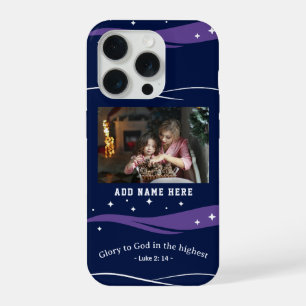 Versículo da Bíblia de Foto Personalizada Cristã N