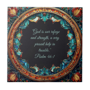 Versículos da Bíblia Personalizáveis com Vidro Fal