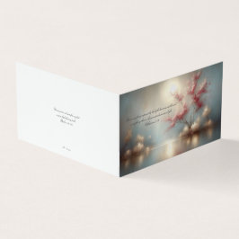 Versões de Escritura, Encorajamento - Cartão Dobra