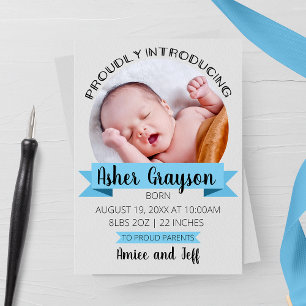 Vertical com Orgulho Introduzindo Anúncio de Nasci