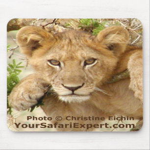 Vertical Mousepad de Cub de leão