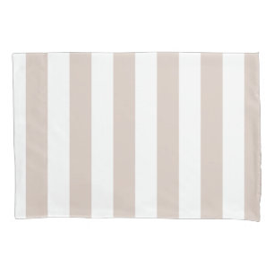Vertical Stripes Beige E White Stripes