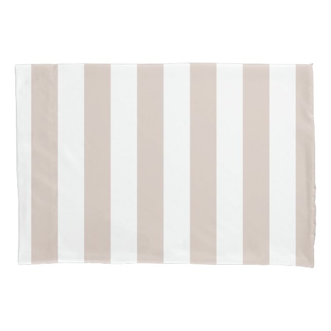 Vertical Stripes Beige E White Stripes (Frente)