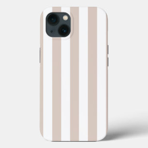 Vertical Stripes Beige E White Stripes