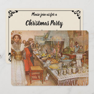 Véspera de Natal de Carl Larsson, Convite para a F