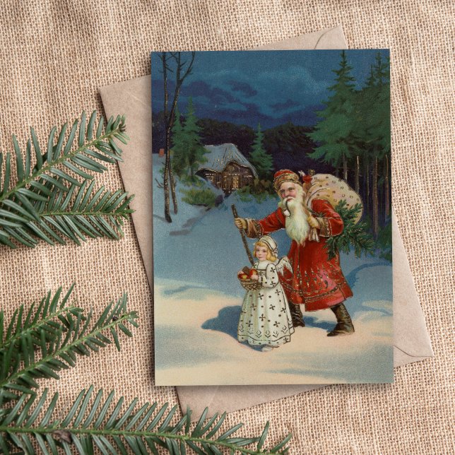 Véspera de Natal | Feriado Vintage (Criador carregado)