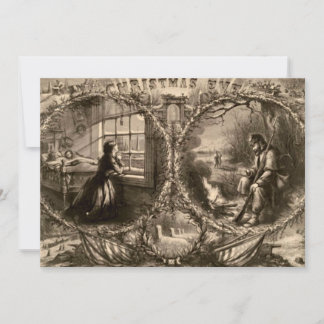 Véspera de Natal - Thomas Nast 1863